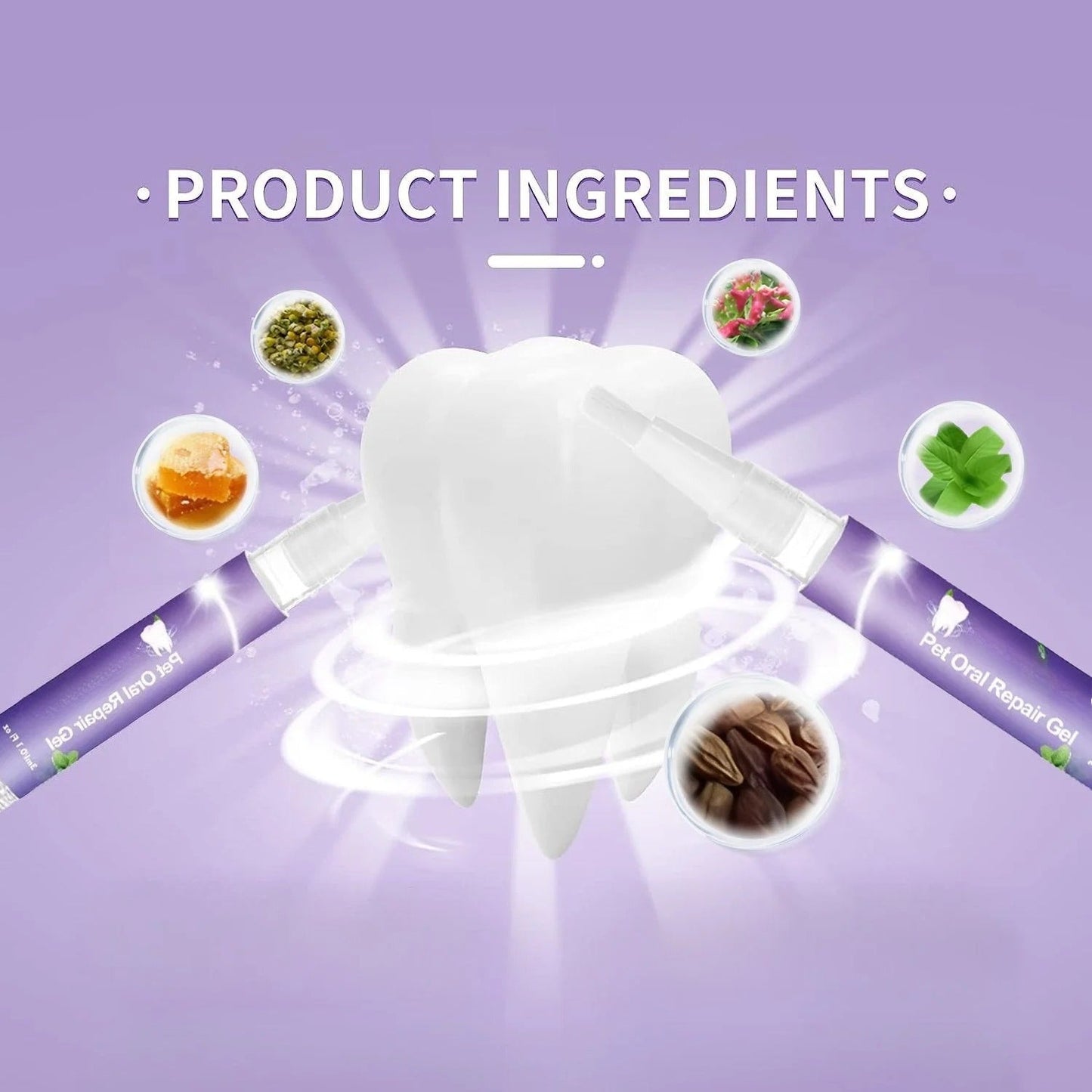 Fresh Breath & Healthier Gums for Your Pet,Vet-Inspired Oral Care Gel