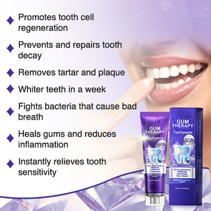 SmileFitPro  Dental Treatment Toothpaste Whiter Teeth Without Sensitivity